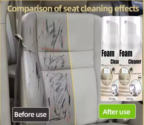 Ultraclean Car Interior Foam – Deep Stain Remover for Seats & Dashboard