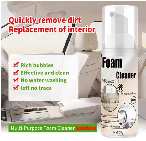 Ultraclean Car Interior Foam – Deep Stain Remover for Seats & Dashboard